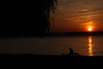 Sonnenuntergang in Siofok
