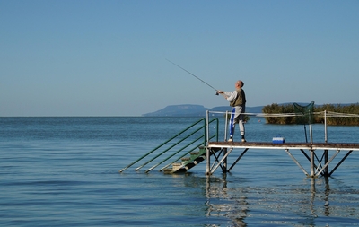 Fischerei am Plattensee